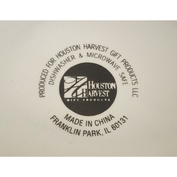 SOUP BOWLS-CURRIER & IVES-HOUSTON HARVEST-Holiday Design-Winter Skating-Set of 2 - Picture 7 of 13